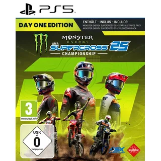 Milestone Monster Energy Supercross 25 - The Official Video Game Day One Edition [PlayStation 5]