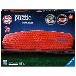 Ravensburger Allianz Arena bei Nacht