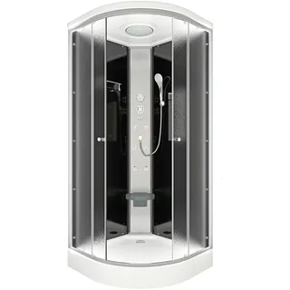 SeniorBad Duschkabine Fertigdusche Dusche Komplettkabine D10-03M0 80x80 cm ohne 2K Scheiben Versiegelung