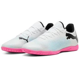 puma white/puma black/poison pink 45