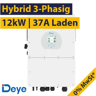DEYE Hybrid-Wechselrichter SUN-12K-SG01HP3-EU-AM2 12kW - Hochvolt