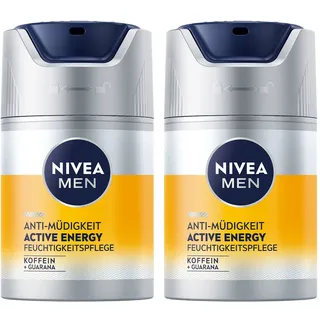 NIVEA MEN Active Energy Feuchtigkeitspflege Gesichtscreme Koffein Guarana 0,1 l