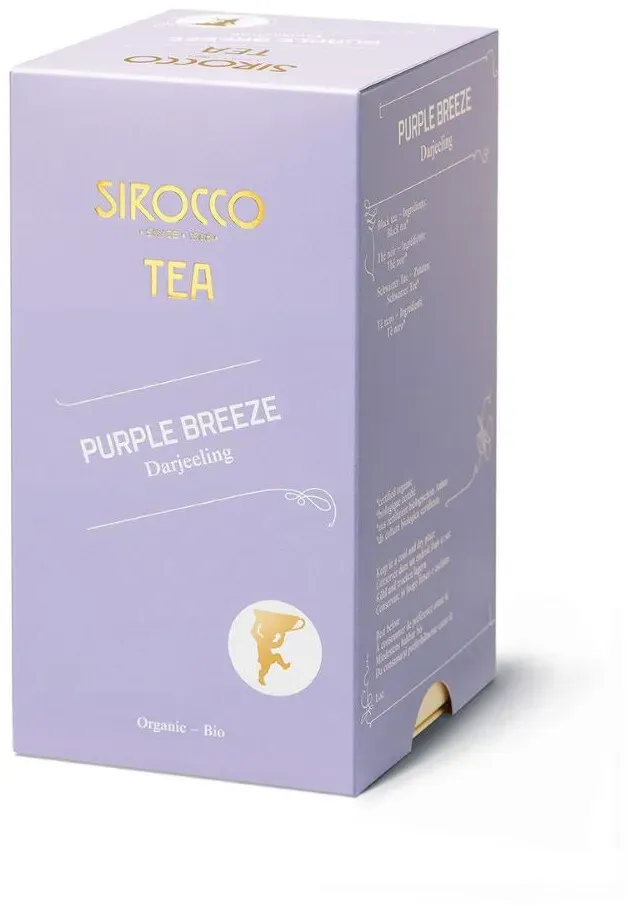 Sirocco Bio Tee Purple Breeze Darjeeling Tee 20 Sachets à 2,5 g