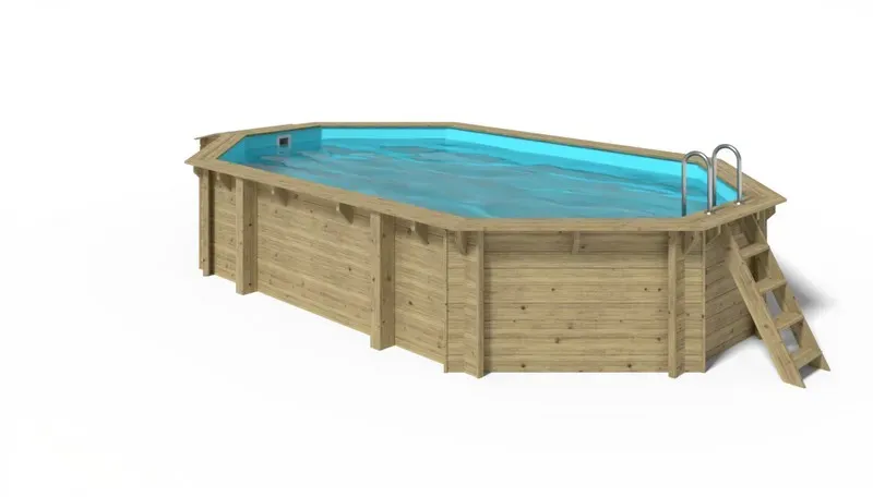 OKU Holzpool EMOTION-FUN Oval