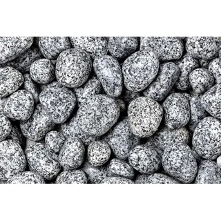 Bellamoli Granulati Kies Pepe Sale 20 - 50 mm grau-weiß 25 kg
