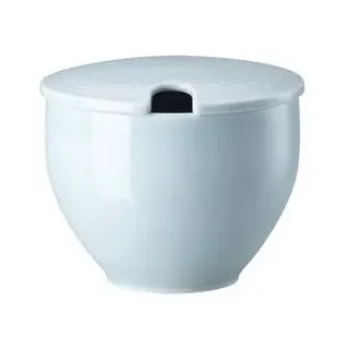 Rosenthal Junto Opal Green Zuckerdose mit Einschnitt 6 Personen