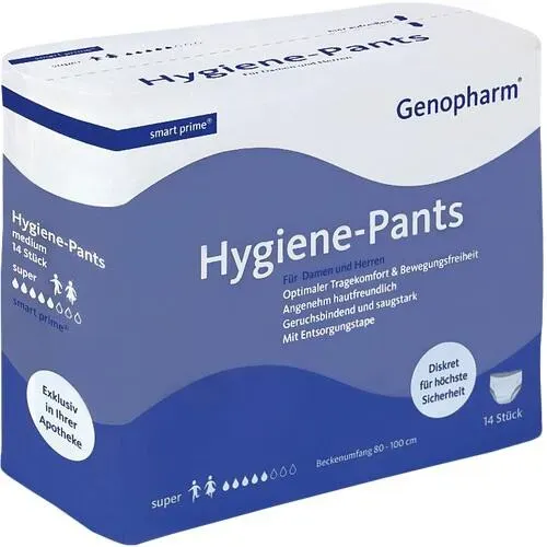 GENOPHARM Hygienepants M 80-100 cm 14 St.