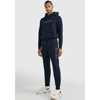 Tommy Hilfiger Jogginganzug HILFIGER NEW YORK TRACKSUIT (Set, 2-tlg), im 2-teiligen Set blau XXL (54)
