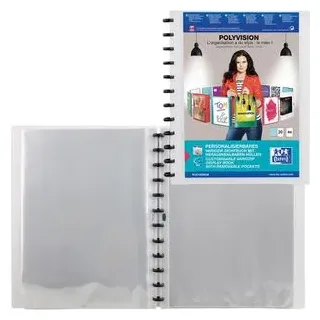 Oxford Sichtbuch »vario zipp« 10042 20 Hüllen weiß