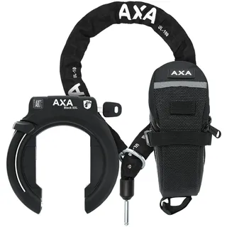 AXA basta Block XXL Schwarz Rahmenschloss