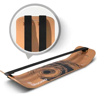 GIBBON Giboard-Set Active Black, Doppelte Slackline