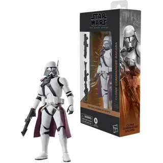 Hasbro Star Wars Episode Iii Commander Bacara, Star Wars: Ahsoka Premium Action-Figur zum Sammeln 15 cm)