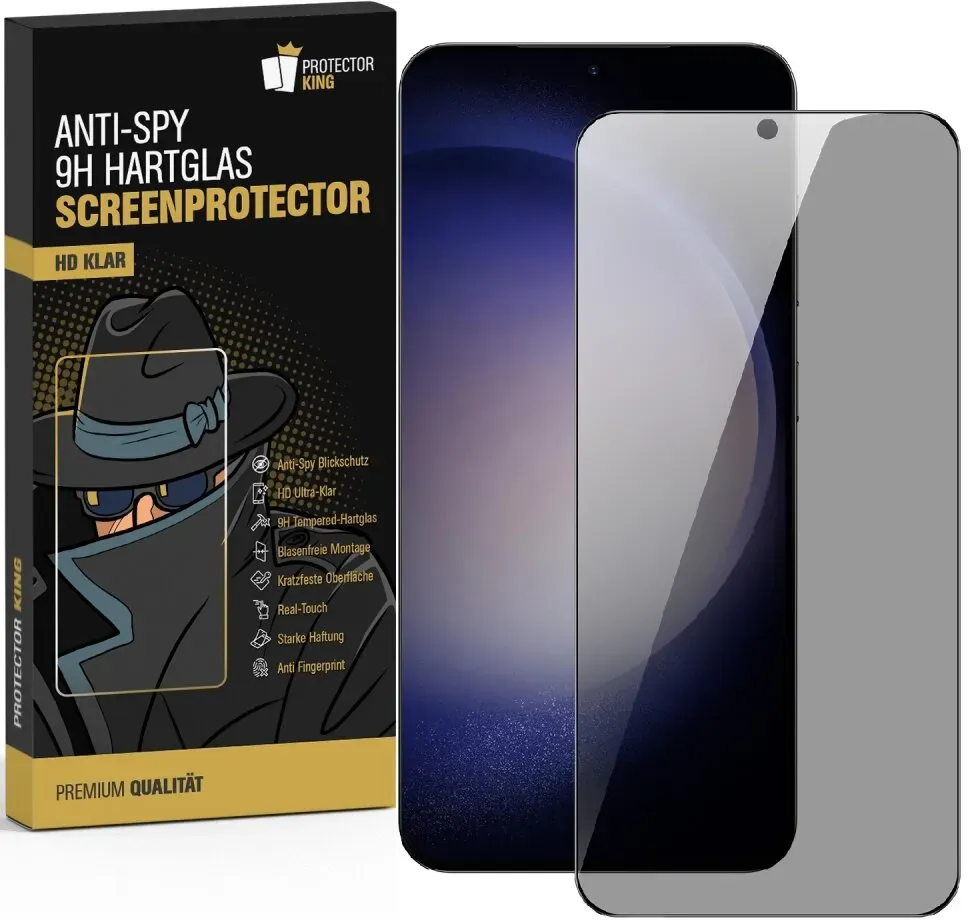 2x Blickschutz 9H Panzerglas für Samsung Galaxy A57 5G Anti-Spy Sichtschutz Privacy Displayschutz Schutzglas Tempered Screen Protector