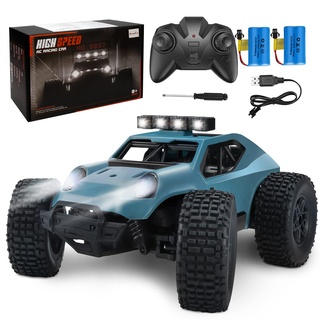 details in description Ferngesteuertes Auto, 2.4Ghz 1/20 RC Auto Geländewagen 20 km/h Alle Gelände, Elektrisches Spielzeug, Offroad mit 2 AKKU 50min Spielzeit und LED Scheinwerfer, Geschenk für Kinder