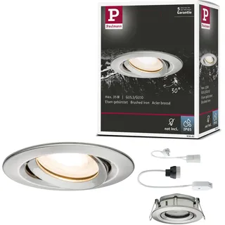 Paulmann Nova Plus Eisen (gebürstet)