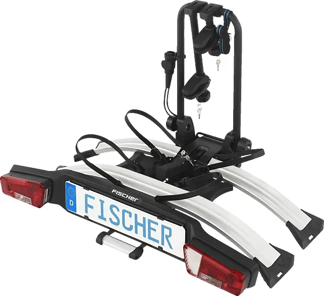 FISCHER Kupplungs-Fahrradträger RoadLine Silver, schwarz/silber)