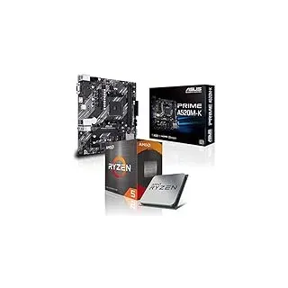 Memory PC Aufrüst-Kit Bundle Ryzen 5 5600X 6X 3.7 GHz Prozessor, A520M-A II Mainboard (zusammengebaut inkl. Bios Update + Funktionskontrolle)