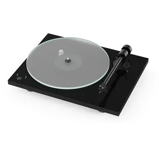 Pro-Ject T1 Phono SB, Audiophiler Einstiegsplattenspieler der neuen Generation mit Phono-Vorverstärker und elektronischer Geschwindigkeitsumschaltung (Piano Schwarz)