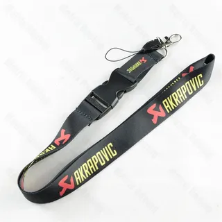 AK-RA-PO-VIC Logo Lanyard Handy Umrüstung Rennwagen Schlüsselanhänger ID Halter Handy Umhängeband Mit Schnellverschluss