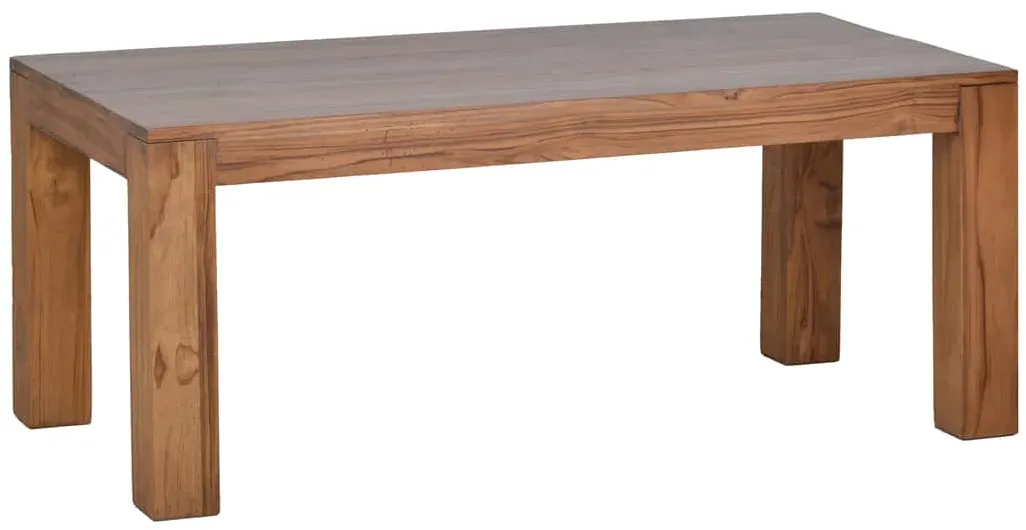 Couchtisch Bagra 110x55cm Massivholz Teak