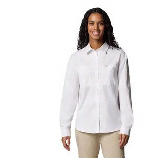 Columbia Silver Ridge UtilityTM Patterned Langarmhemd - White Large - S
