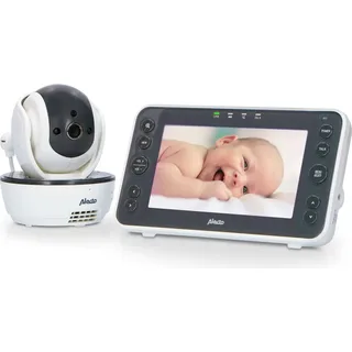 Alecto DVM200XL - Babyphone mit Kamera und 5"-Farbdisplay weiß/anthrazit