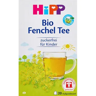 HiPP Bio-Fenchel-Tee Beutel, 6er Pack (6 x 30 g)