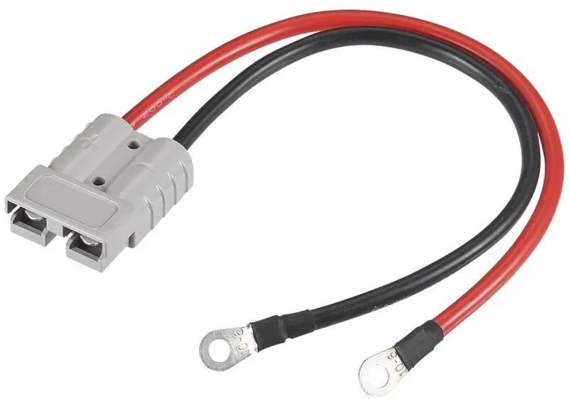 ECTIVE 50A Anderson-Anschluss auf M6 Rohrkabelschuhe 10mm2 03 Meter
