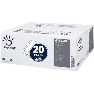 PAPERNET Papierhandtücher 1-lagig 5000 Stück