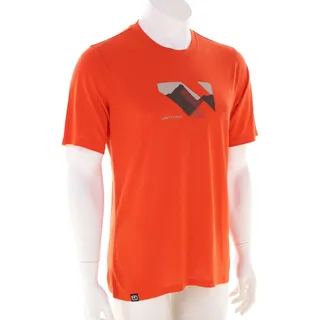 Ortovox 140 Cool Landscape TS Herren T-Shirt-Orange-S