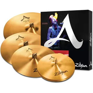 Zildjian A Zildjian Series Cymbal Box Set - 14 Zoll New Beat Hi-Hats, 16 Zoll/18 Zoll Medium Thin Crash, 21 Zoll Sweet Ride