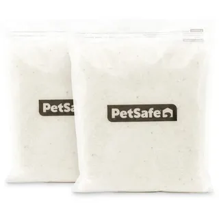 PetSafe - ScoopFree Premium Nicht-Klumpende Kristall-Katzenstreu - Geruchskontrolle, Haftet Nicht an den Pfoten, Staubfrei - Geruchsneutral, 2-Pack