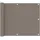 75 x 400 cm Taupe Oxford-Gewebe