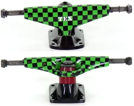 TEX Skateboardachse 5.0 light green/check