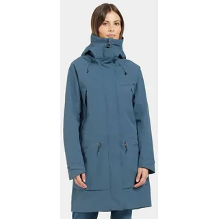 Didriksons Damen Mantel ILMA WNS PARKA 8, True blue, 36