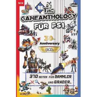 The Gameanthology – Das PlayStation 1 Buch & PS1 Buch mit allen PS1 PAL-Spielen (Band 6 M-N) | Das ultimative Nachschlagewerk & Grading Guide – 30 Years of PlayStation 1 (PS1 Katalog)