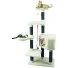 Heim Kratzbaum White-Cat 2 60 cm x 36 cm Höhe 139 cm