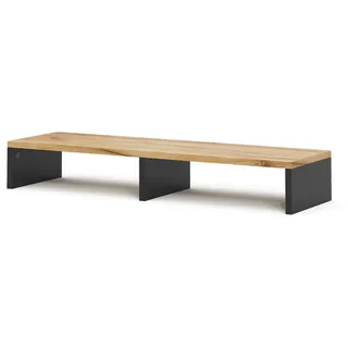 Vicco Monitorständer 80 x 12 cm Anthrazit/Goldkraft Eiche