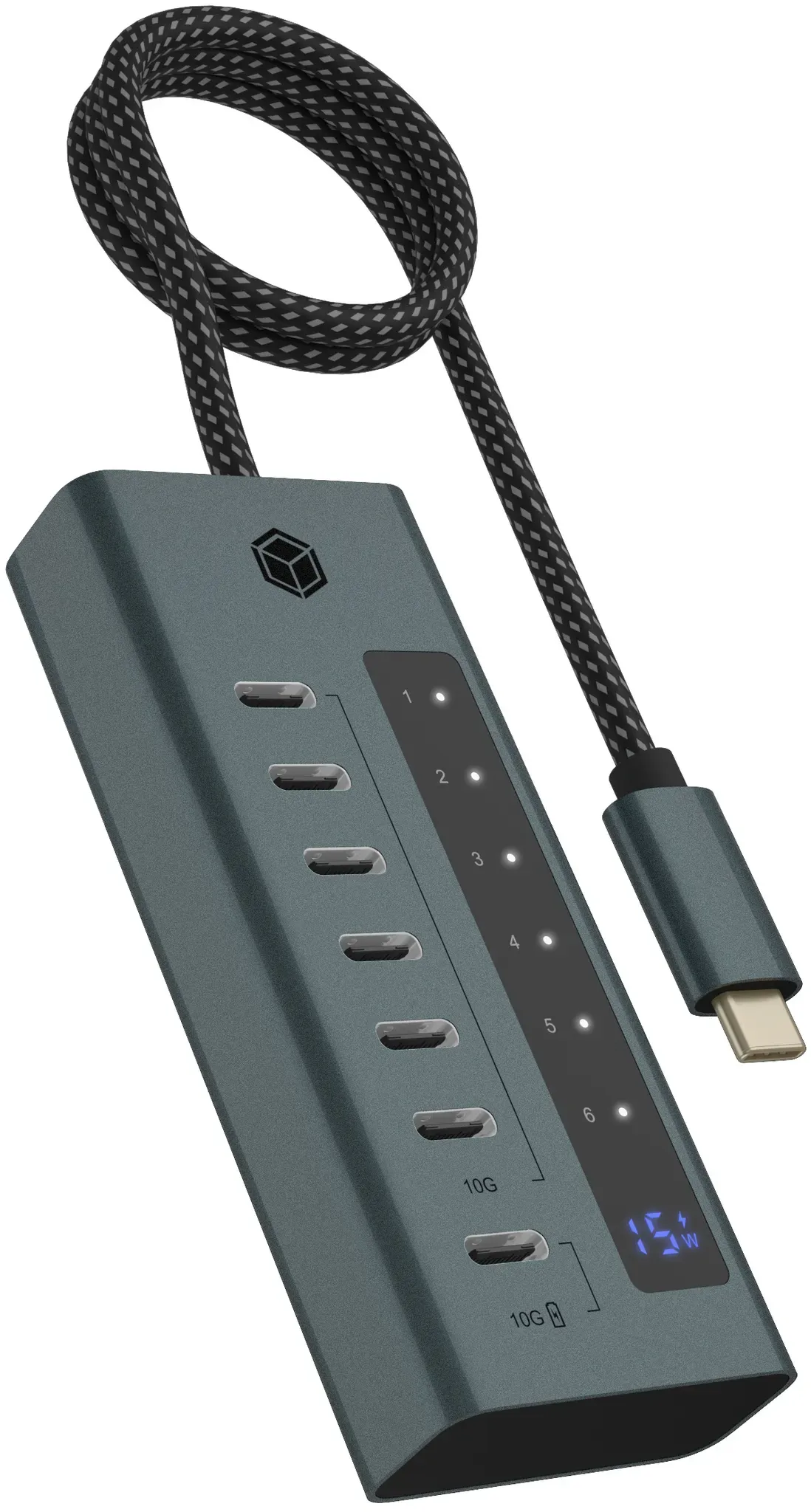 MANHATTAN 7-Port USB 3.2 Gen 1 Typ-C Hub