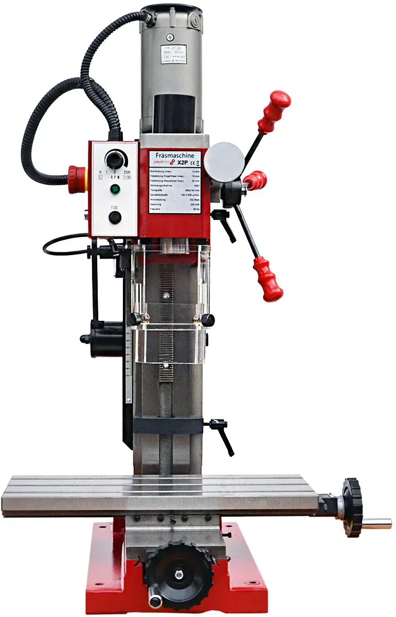 Bohr-/Fräsmaschine SIEG X2P mit 230 Volt Motor