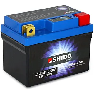 SHIDO LTZ5S LION -S- Batterie Lithium, Ion Blau (Preis inkl. EUR 7,50 Pfand)