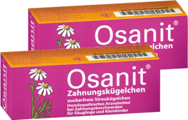 2er Set Osanit Globuli zuckerfrei – 7,5 g