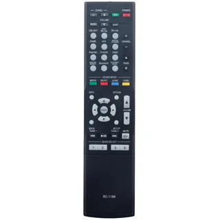 AULCMEET Ersatz-Fernbedienung Passend für Denon Integrated Network AV Receiver AVR-X1100W AVRX1100W Ersatz der Fernbedienung RC-1189