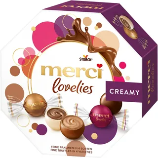 Merci Lovelies Creamy Pralinen 185 g
