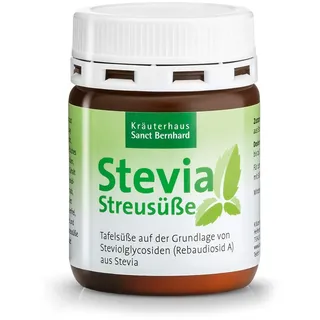 Kräuterhaus Sanct Bernhard Sanct Bernhard Stevia-Streusüße 97% Rebaudiosid A 50 g