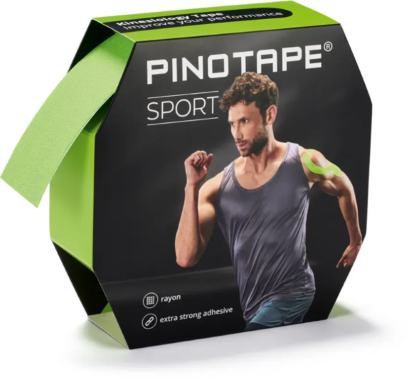 Pinotape Sport Kinesiologie Tape Lime 5 cm x 31 m