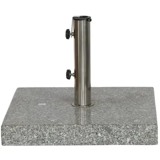 Siena Garden Schirmständer Granit 50 x 50 cm Grau