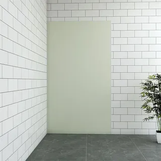 Stein Gold Duschrückwand Alu Duschrückwände Aluminium-Verbundplatten Duschabtrennung  ohne Profil