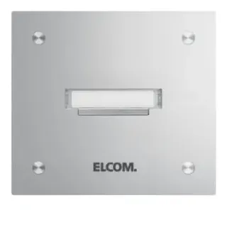 Elcom 5201280 KVM-1/1 Klingelplatte 1/1 UP ESTA