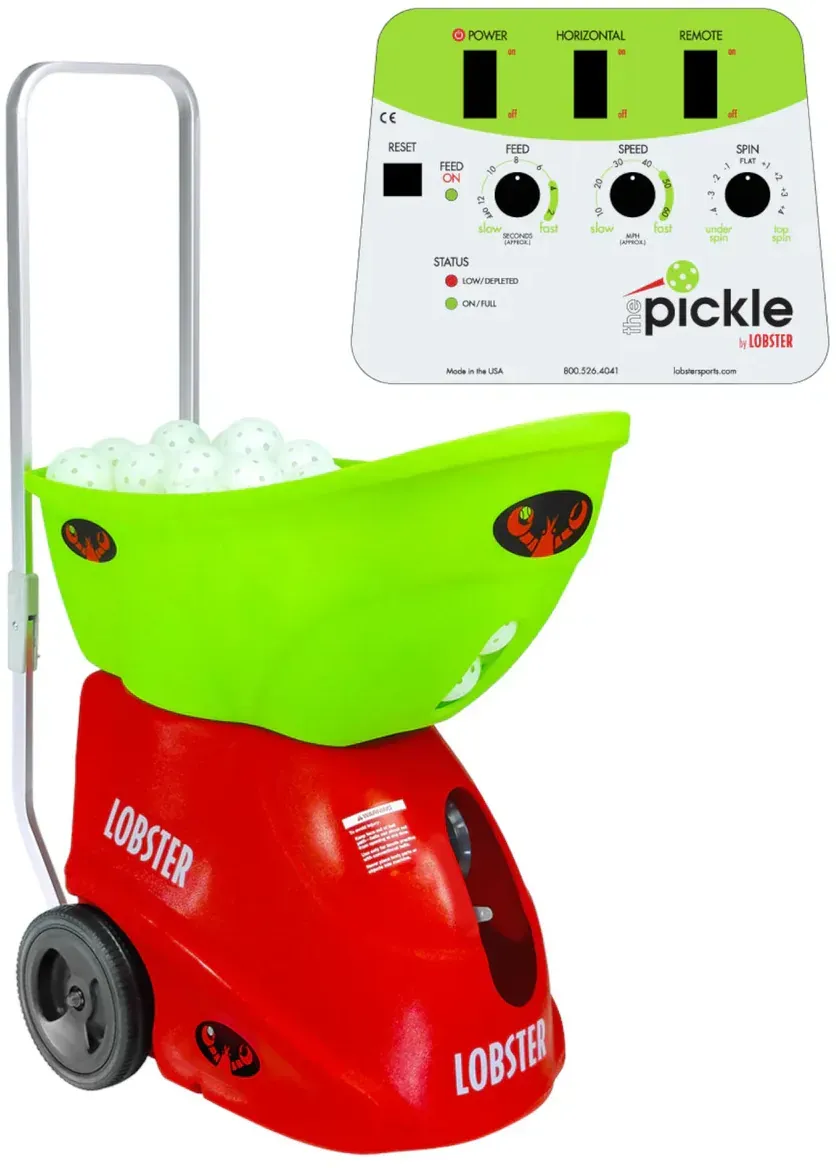 Ballwurfmaschine - Ballmaschine Lobster "THE PICKLE" mit Batterie ohne Ladegerät